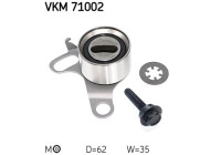 Tensioner Pulley, timing belt VKM 71002 SKF