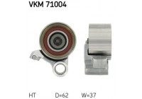 Tensioner Pulley, timing belt VKM 71004 SKF