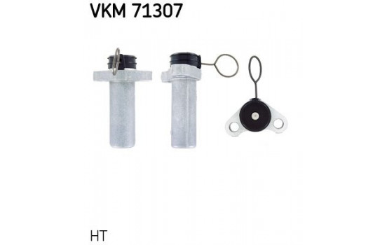 Tensioner Pulley, timing belt VKM 71307 SKF