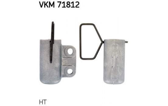 Tensioner Pulley, timing belt VKM 71812 SKF