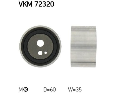 Tensioner Pulley, timing belt VKM 72320 SKF