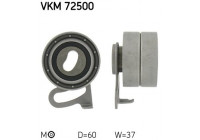 Tensioner Pulley, timing belt VKM 72500 SKF