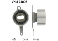 Tensioner Pulley, timing belt VKM 73005 SKF