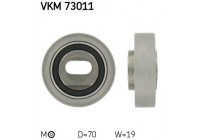 Tensioner Pulley, timing belt VKM 73011 SKF
