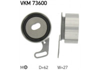 Tensioner Pulley, timing belt VKM 73600 SKF