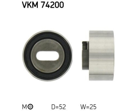 Tensioner Pulley, timing belt VKM 74200 SKF