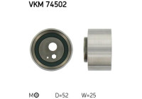 Tensioner Pulley, timing belt VKM 74502 SKF