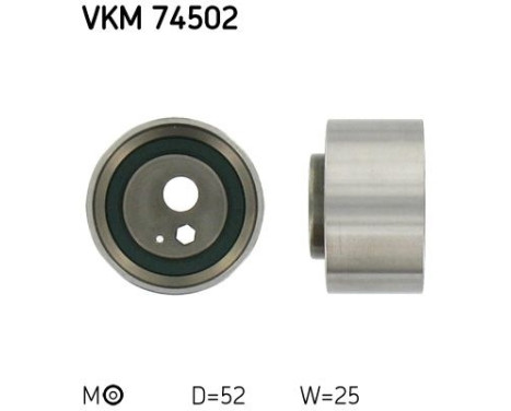 Tensioner Pulley, timing belt VKM 74502 SKF