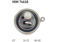 Tensioner Pulley, timing belt VKM 74618 SKF