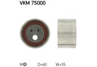 Tensioner Pulley, timing belt VKM 75000 SKF