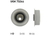 Tensioner Pulley, timing belt VKM 75044 SKF