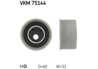 Tensioner Pulley, timing belt VKM 75144 SKF