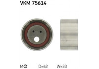 Tensioner Pulley, timing belt VKM 75614 SKF
