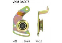 Tensioner Pulley, V-belt VKM 36007 SKF