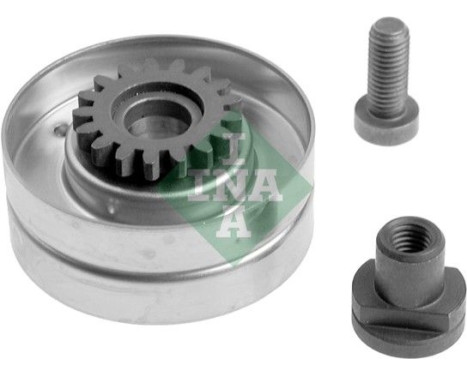 Tensioner Pulley, v-ribbed belt 531 0066 10 Ina