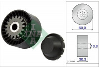 Tensioner Pulley, v-ribbed belt 531 0811 10 Ina