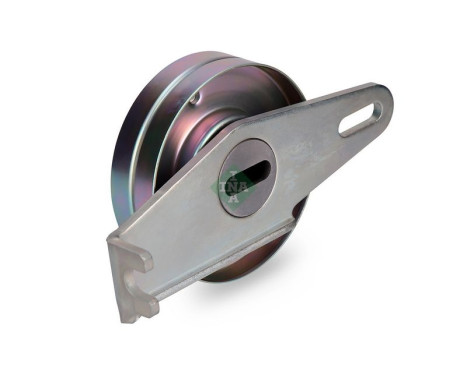 Tensioner Pulley, v-ribbed belt 531022610 Ina, Image 2