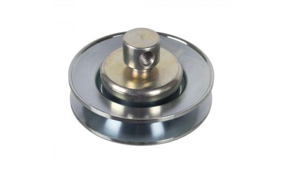 Tensioner Pulley, v-ribbed belt ADN19654 Blue Print