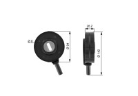 Tensioner Pulley, v-ribbed belt DriveAlign® T36022 Gates