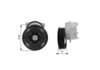 Tensioner Pulley, v-ribbed belt DriveAlign® T38203 Gates