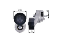 Tensioner Pulley, v-ribbed belt DriveAlign® T38356 Gates