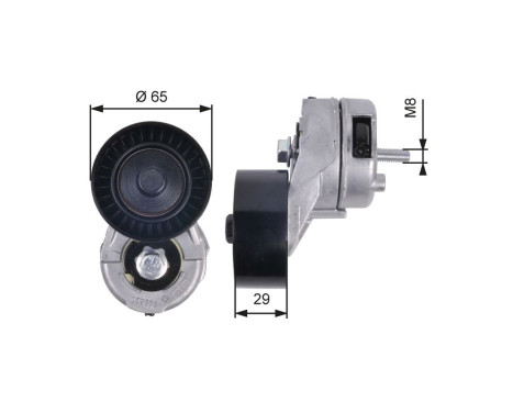 Tensioner Pulley, v-ribbed belt DriveAlign® T38356 Gates