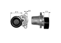 Tensioner Pulley, v-ribbed belt DriveAlign® T38454 Gates