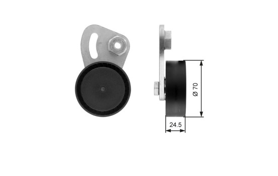 Tensioner Pulley, v-ribbed belt DriveAlign® T39022 Gates