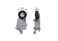 Tensioner Pulley, v-ribbed belt DriveAlign® T39125 Gates