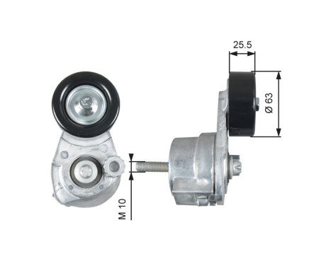Tensioner Pulley, v-ribbed belt DriveAlign® T39160 Gates