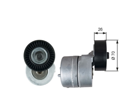 Tensioner Pulley, v-ribbed belt DriveAlign® T39353 Gates