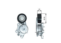 Tensioner Pulley, v-ribbed belt DriveAlign® T39378 Gates