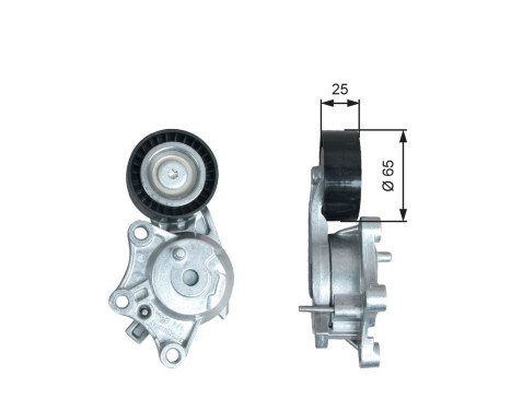 Tensioner Pulley, v-ribbed belt DriveAlign® T39378 Gates