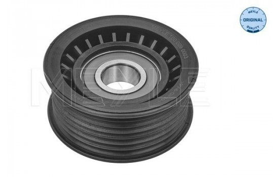 Tensioner Pulley, v-ribbed belt MEYLE-ORIGINAL Quality