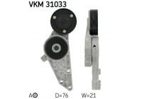 Tensioner Pulley, v-ribbed belt VKM 31033 SKF