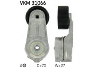 Tensioner Pulley, v-ribbed belt VKM 31066 SKF