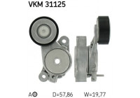 Tensioner Pulley, v-ribbed belt VKM 31125 SKF