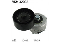 Tensioner Pulley, v-ribbed belt VKM 32022 SKF