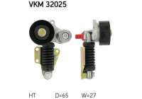 Tensioner Pulley, v-ribbed belt VKM 32025 SKF