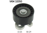 Tensioner Pulley, v-ribbed belt VKM 32050 SKF