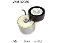 Tensioner Pulley, v-ribbed belt VKM 32080 SKF