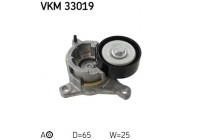 Tensioner Pulley, v-ribbed belt VKM 33019 SKF