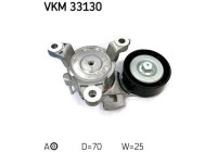 Tensioner Pulley, v-ribbed belt VKM 33130 SKF