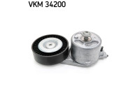 Tensioner Pulley, v-ribbed belt VKM 34200 SKF