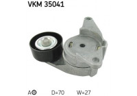 Tensioner Pulley, v-ribbed belt VKM 35041 SKF