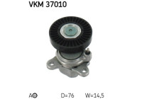 Tensioner Pulley, v-ribbed belt VKM 37010 SKF