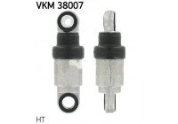 Tensioner Pulley, v-ribbed belt VKM 38007 SKF