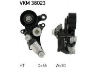 Tensioner Pulley, v-ribbed belt VKM 38023 SKF
