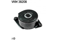 Tensioner Pulley, v-ribbed belt VKM 38208 SKF