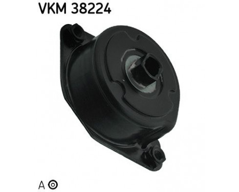 Tensioner Pulley, v-ribbed belt VKM 38224 SKF